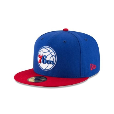 Sapca New Era Philadelphia 76ers NBA 2Tone 59FIFTY Fitted - Albastri